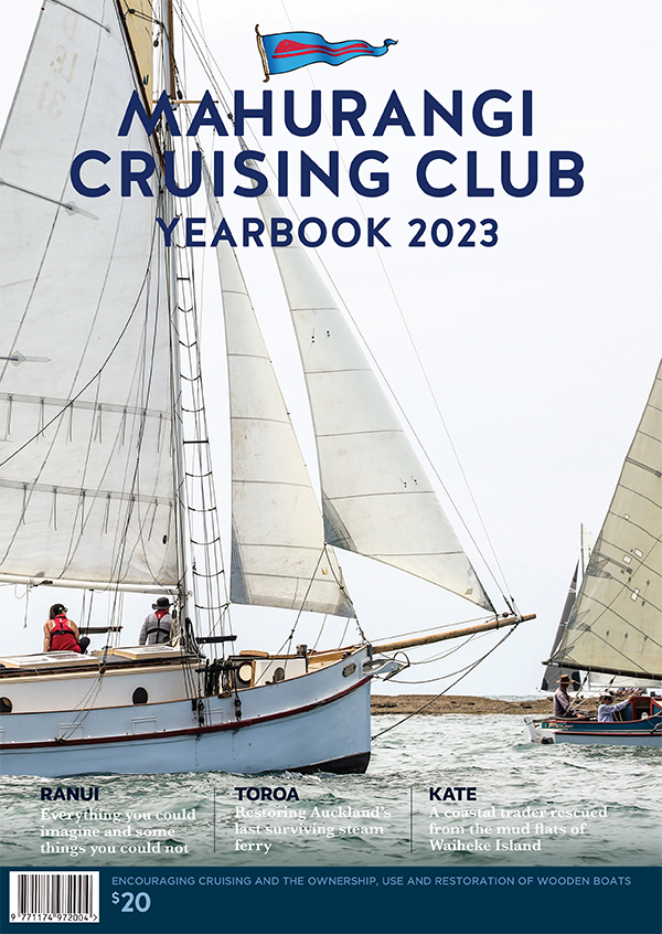 Mahurangi Cruising Club 2020 yearbook cover