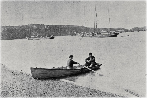 Simon James in the Penelope