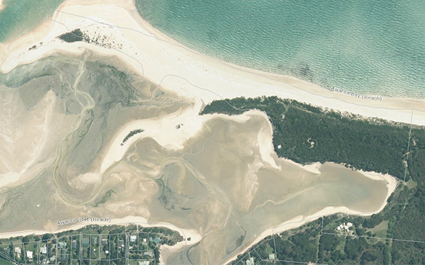 Awaroa Sandspit GIS