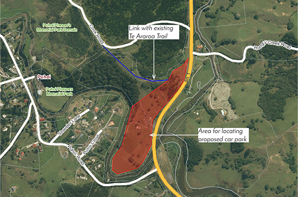 Pūhoi Community Forum map