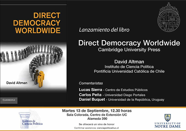 Go to Cambridge University Press: Direct Democracy Worldwide Direct Democracy Worldwide, book launch