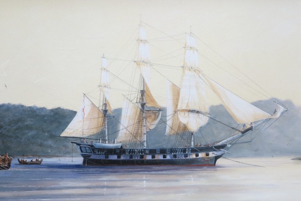 Go to Waikato Times: HMS Buffalo – Waves and Time Reveal a Shipwreck Legacy Paul Deacon, HMSS Buffalo