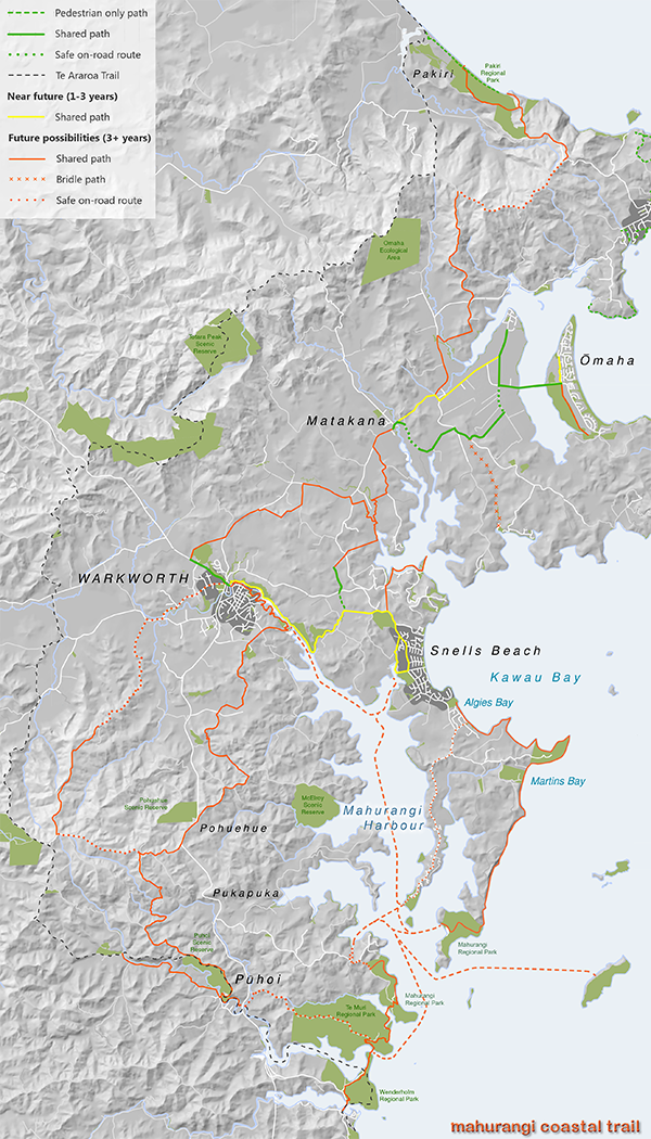 Mahurangi Magazine: Car-Free Te Muri with Coastal Trail No Mirage Trails Waiwera to Pākiri