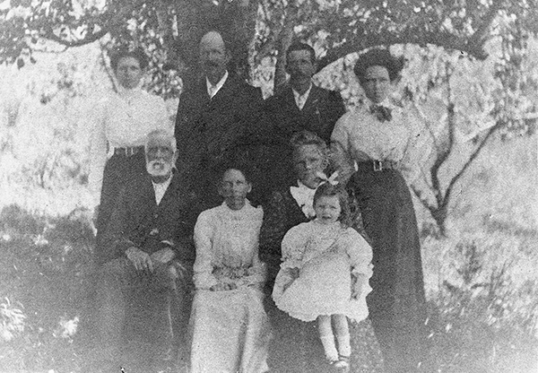 George Scott and family