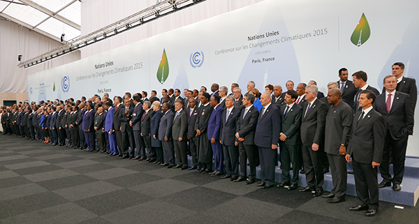 COP21 heads-of-delegations lineup
