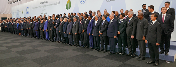 COP21 heads-of-delegations lineup