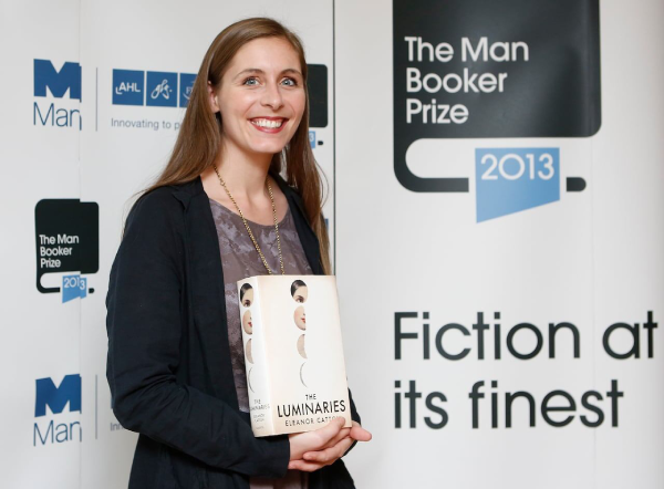 Man Booker-prize-winning novelist Eleanor Catton, Guildhall, 15 October 2013?