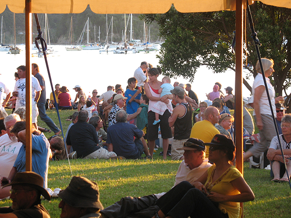 2008 Mahurangi Regatta marquee