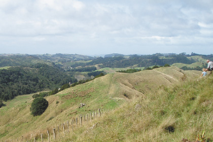 Jane Allison and Arthur Dunn on the Sugarloaf