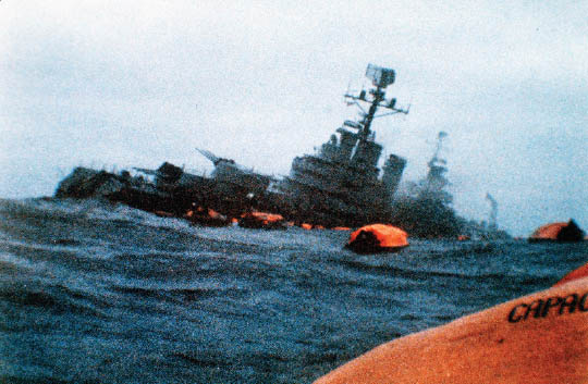 The sinking of ARA General Belgrano