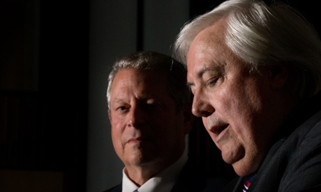 Al Gore and Clive Palmer