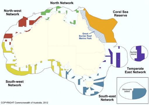 Australia proposed marine reserves