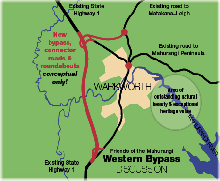 Warkworth bypass concept plan