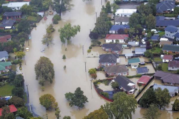 Christchurch flooding