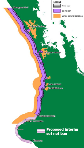 Set net ban map