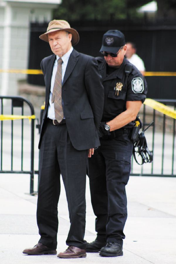 James Hansen arrested