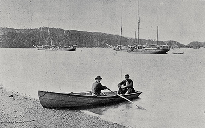 Coastal path and the ferrymen