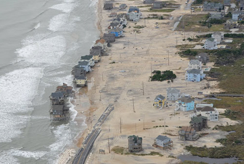 North Carolina coast post Sandy