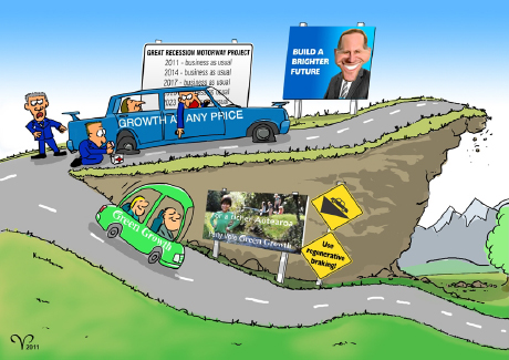 Road to Nowhere cartoon