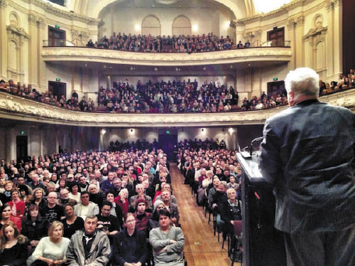 Stop the GCSB Bill, Auckland Town Hall