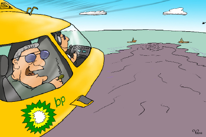 Gulf of Mexico oil spill cartoon