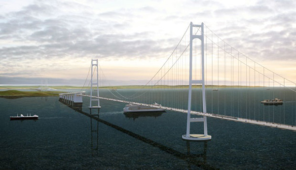 Sunda Strait Bridge concept