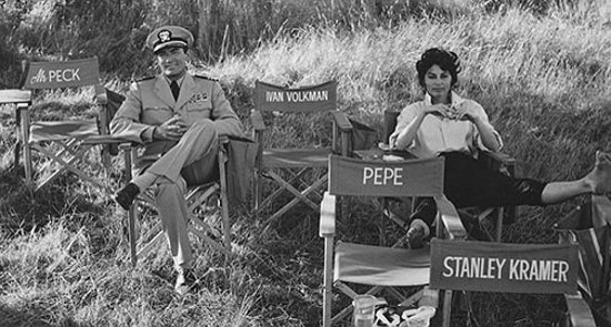 Gregory Peck and Ava Gardner