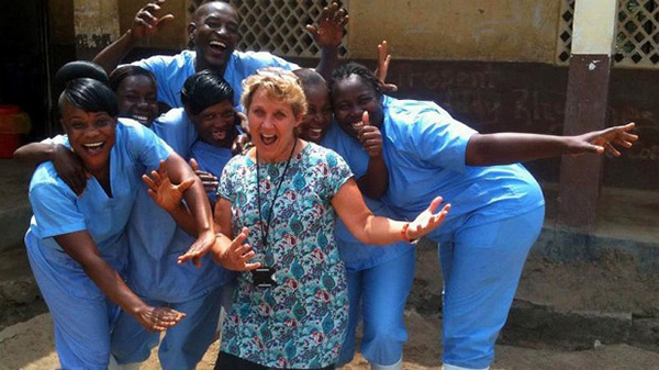 New Zealand Medical Assistance Team nurse Robby Berghan