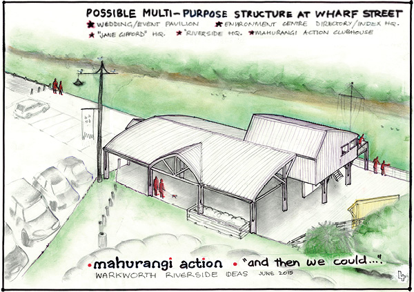 Mahurangi River pavilion concept