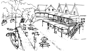 Waterfront Concept Sketch