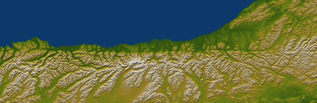 Alpine Fault line