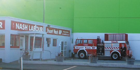 Stuart Nash, fire engine