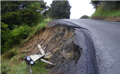 Ngarewa Drive subsidence