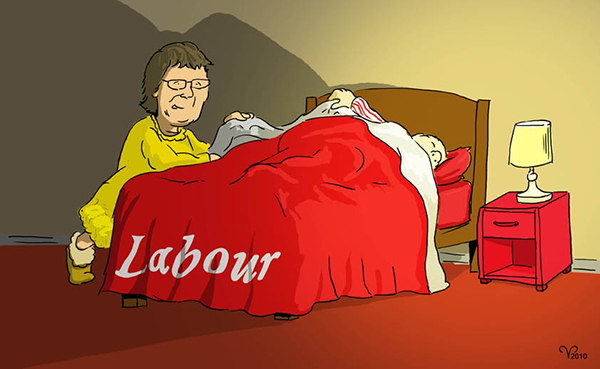 Mayor in bed with Labour