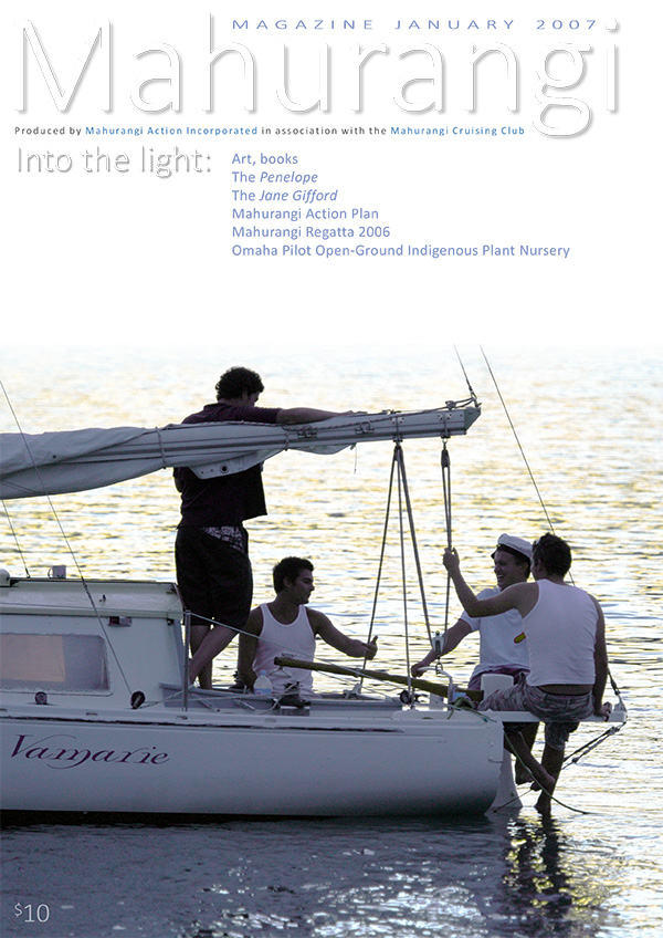 Mahurangi Magazine cover, January 2007