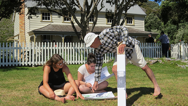 Tessa Berger, Caitlin Owston-Doyle and Jefferson Chapple