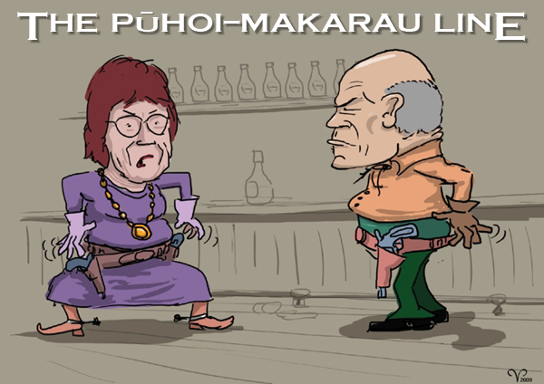 Puhoi-Makarau Line cartoon