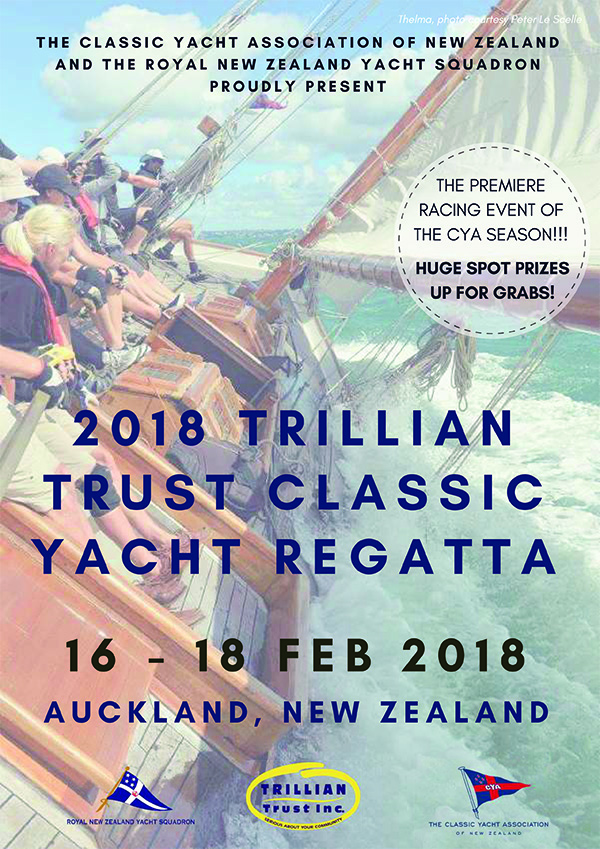 Trillian Trust Classic Yacht Regatta flier