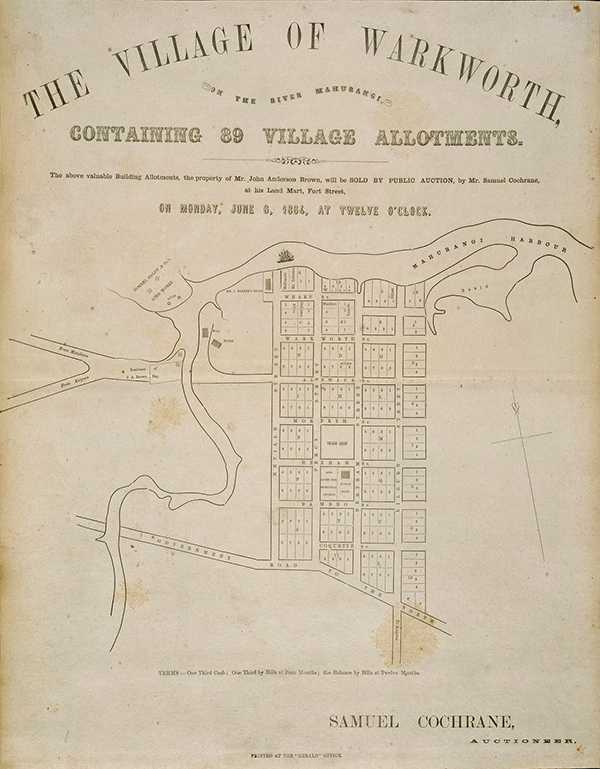 Village of Warkworth plan