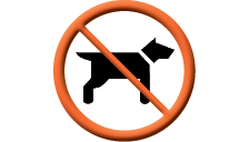 No-dogs symbol