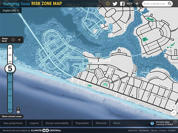 Mahurangi Magazine: Dr James Hansen Unleashed on Auckland Seaside, Florida at five metres sea-level rise