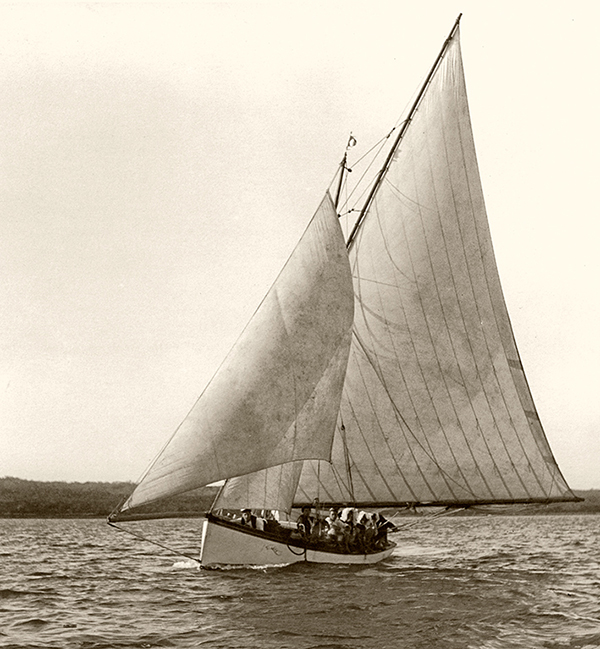 James Clare-built mullet boat Lupe