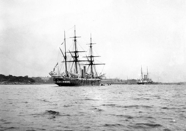 HMS Penguin in Sydney Harbour