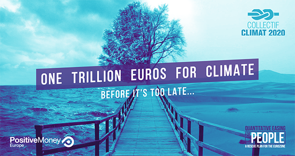 One Trillion Euros for Climate poster