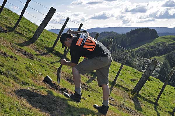 Michael Bergin, Taupo open-ground trial