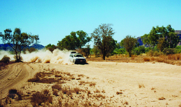 Four-wheel-driving in Australia