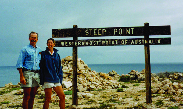 Mike and Norma Neil, Steep Point, Western Australia