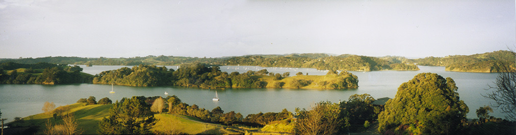 Pukapuka panorama from top house