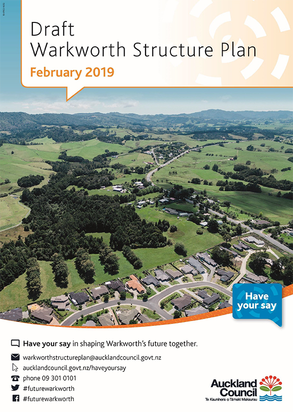 Go to Auckland Council: Draft Warkworth Structure Plan Draft Warkworth Structure Plan cover