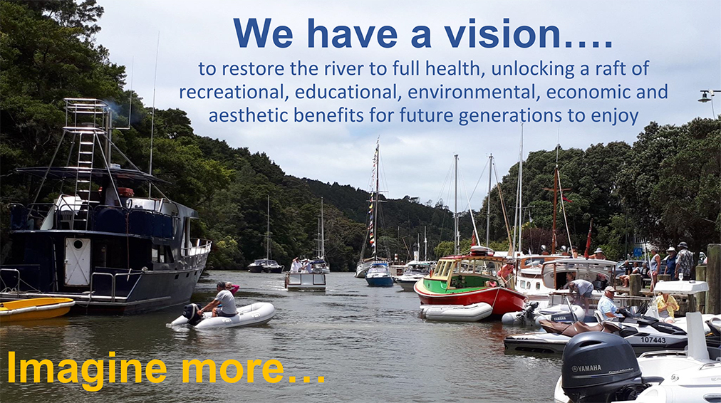 From Mahurangi River Restoration Talk poster